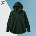 Classic Bottle Green Hoodie Shirt | CD-006