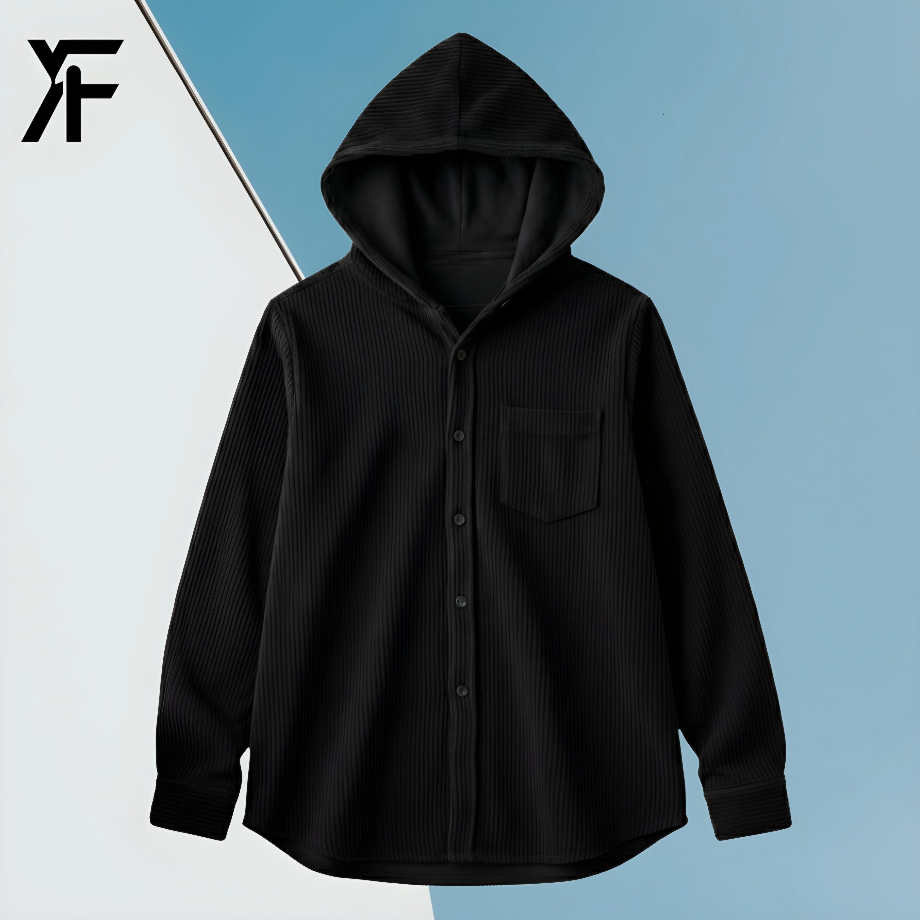 Classic Black Hoodie Shirt | CD-005