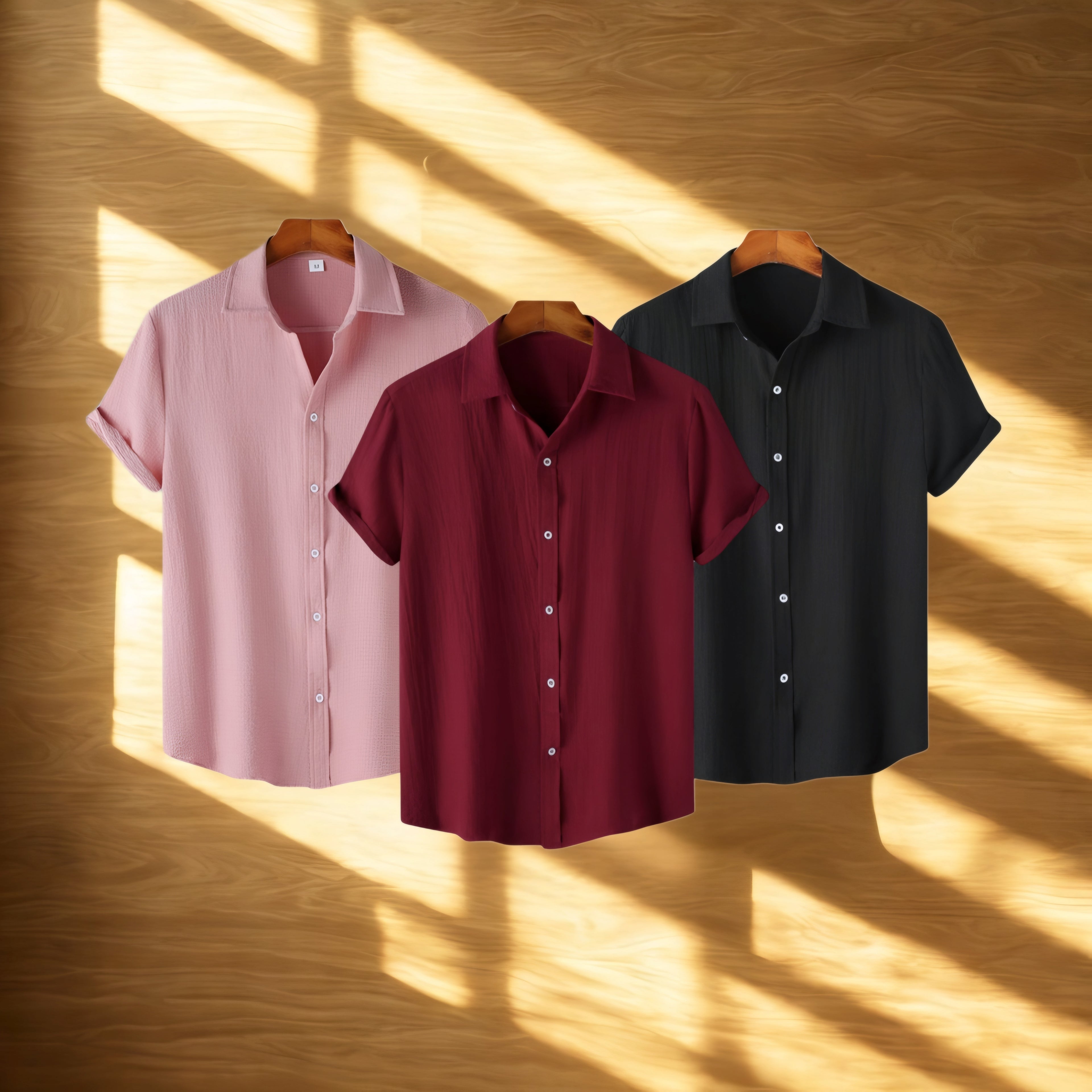 Maroon, Black & Cotton Candy combo | H-640*650*720