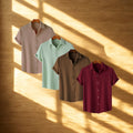 Maroon, Coffee, Beige & Pastel Green combo | H-700*701*710*720