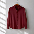 Maroon Premium Textured Summer Shirt | F-2012